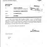 Memo 16-001 Directing LDRRMO to Investigate SCPC 01-12-16